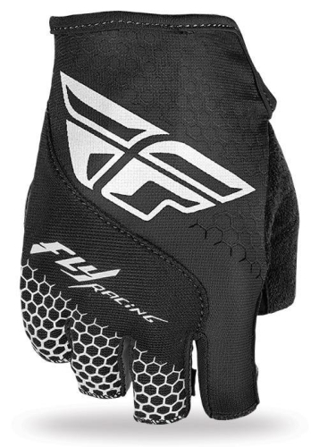 Fly Racing - Fly Racing Lite Fingerless Gloves - 350-086007 - Black/White - X-Small