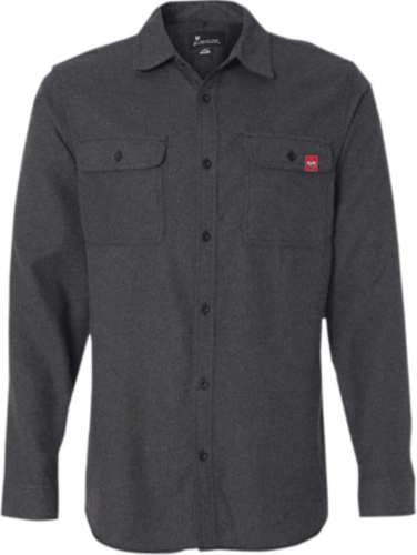 Klock Werks - Klock Werks Riders Long-Sleeve Flannel Shirt - KWAP0032 - Gray - Medium
