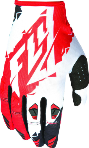 Fly Racing - Fly Racing Kinetic Gloves (2017) - 370-41407 - Red/White - 7