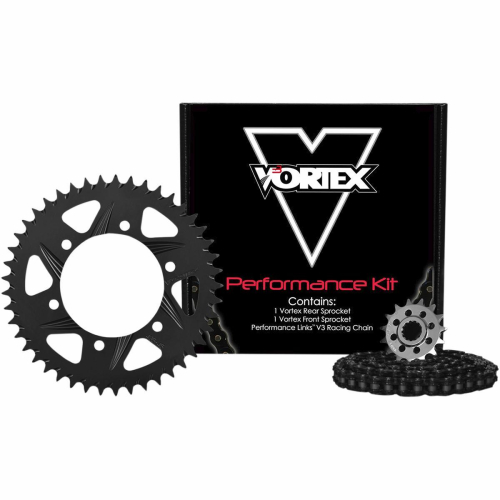 Vortex - Vortex HFRS Hyper Fast 520 Street Conversion Chain and Sprocket Kit - CK2260