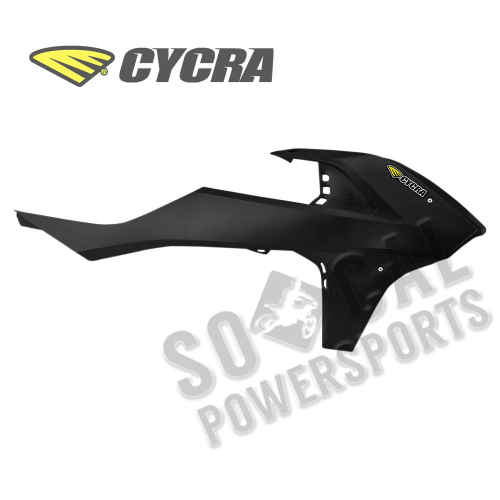 Cycra - Cycra Powerflow Intake Radiator Shrouds - Black - 1CYC-1901-12