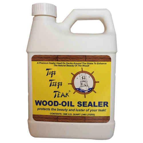 Tip Top Teak - Tip Top Teak Wood Oil Sealer - Quart