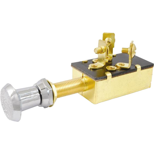 Attwood Marine - Attwood Push/Pull Switch - Three-Position - Off/On/On
