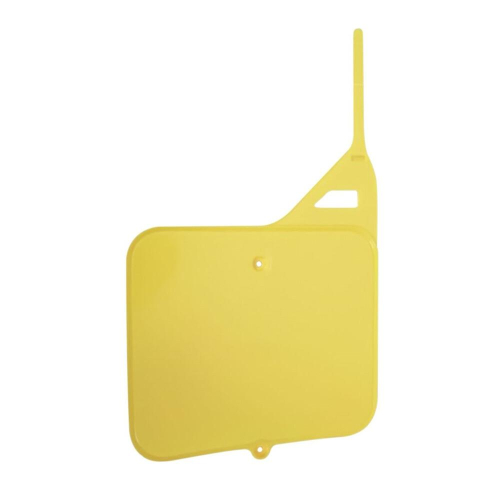 Polisport - Polisport Front Number Plate - Yellow - 8673400001
