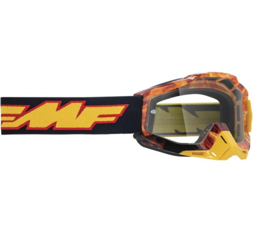 FMF Racing - FMF Racing PowerBomb Spark Goggles - F-50036-00005 - Spark / Clear Lens - OSFM