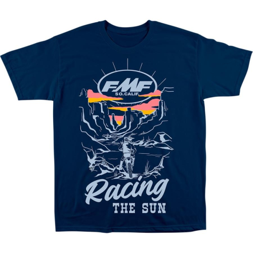 FMF Racing - FMF Racing Outsider T-Shirt - FA22118908NVYS - Navy - Small