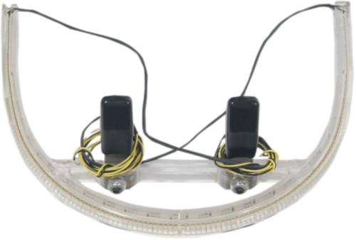 Custom Dynamics - Custom Dynamics LED Rear Turn Signals - Amber/Clear - JR103