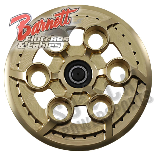 Barnett - Barnett Billet Clutch Pressure Plate - Gold - 361-25-01012