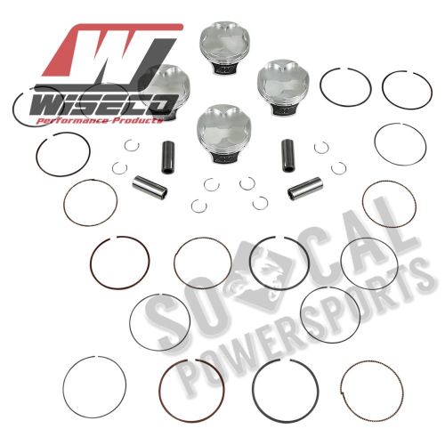 Wiseco - Wiseco Top End Kit - Standard Bore 67.00mm, 12.4:1 Compression - CK169