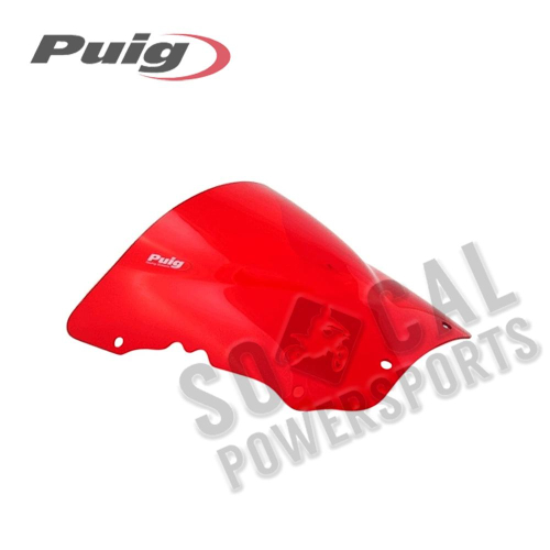 PUIG - PUIG Racing Windscreen - Red - 0021-R