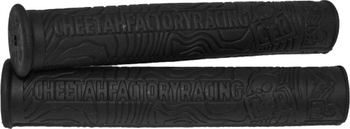 Cheetah Factory Racing - Cheetah Factory Racing Signature Grips - Black - CFR-CD200