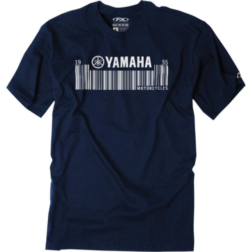 Factory Effex - Factory Effex Yamaha Coded T-Shirt - 26-87212 - Navy - Medium