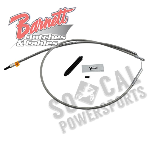 Barnett - Barnett Stainless Clear-Coated Clutch Cable (+10in.) - 102-30-10046-10
