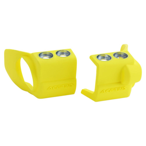 Acerbis - Acerbis Shoe Protectors For Inverted Forks - Yellow - 2709710005