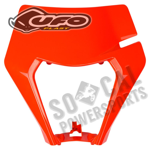 UFO Plastics - UFO Plastics Headlight Plastic - Neon Orange - KT05003FFLU