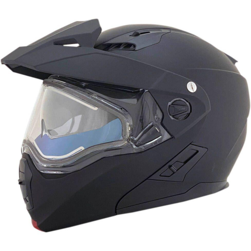 AFX - AFX FX-111DS Solid Helmet with Electric Shield - 0120-0798 - Matte Black - X-Small