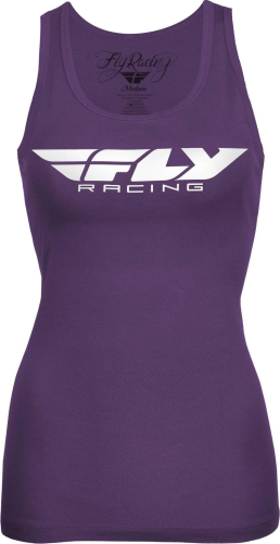 Fly Racing - Fly Racing Corporate Womens Tank Top - 356-6135S - Purple - Small