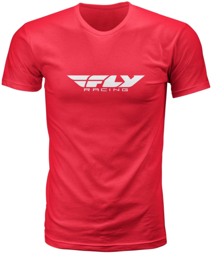 Fly Racing - Fly Racing Fly Corporate T-Shirt - 352-0932X - Red - X-Large