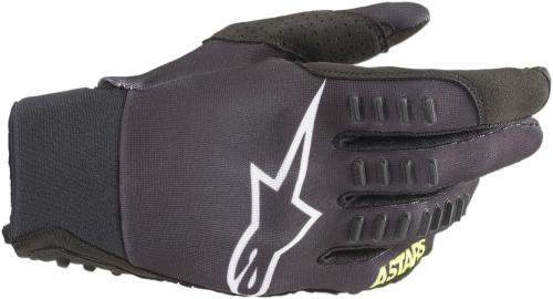 Alpinestars - Alpinestars SMX-E Gloves - 3564020-155-M - Black/Fluo Yellow - Medium