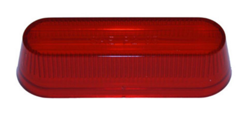 Peterson Manufacturing - Peterson Manufacturing Lens for Oblong Clearance/Side Marker Lights - Red - 136-15R
