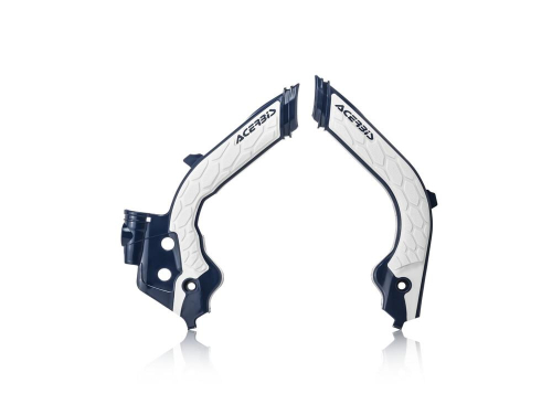 Acerbis - Acerbis X-Grip Frame Guard - Blue/White - 2979601006