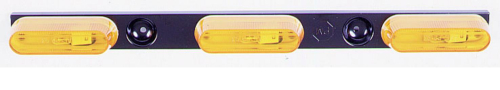 Peterson Manufacturing - Peterson Manufacturing Thin Line ID Light Bar for Over 80in. Applications - Amber - 136-3A