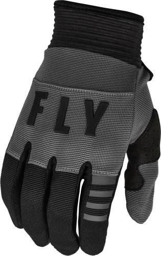 Fly Racing - Fly Racing F-16 Youth Gloves - 376-911YL - Dark Gray/Black - Large