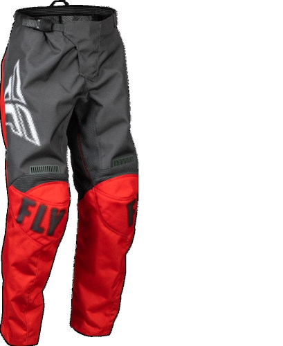 Fly Racing - Fly Racing F-16 Youth Pants - 376-23418 - Gray/Red - 18