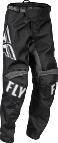 Fly Racing - Fly Racing F-16 Youth Pants - 376-23218 - Black/White - 18