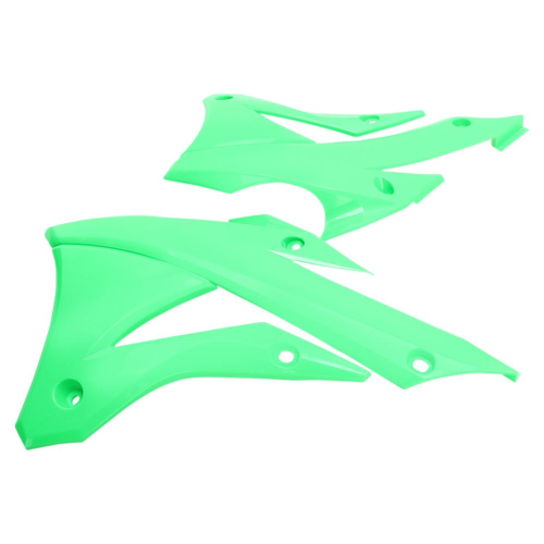 UFO Plastics - UFO Plastics Radiator Covers - Neon Green - KA04728-AFLU