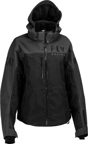 Fly Racing - Fly Racing Carbon Womens Jacket - 470-4500S - Black/Gray - Small