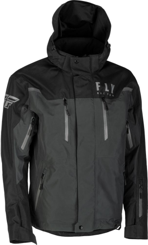 Fly Racing - Fly Racing Incline Jacket - 470-41033X - Black/Charcoal - 3XL