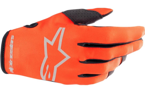 Alpinestars - Alpinestars Radar Gloves - 3561823-411-XL - Hot Orange/Black - X-Large