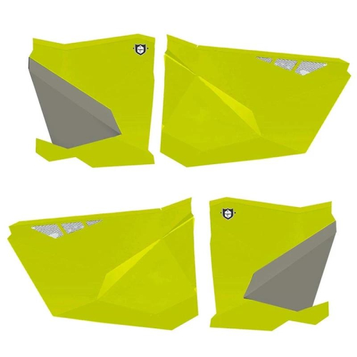 Pro Armor - Pro Armor Suicide Doors without Cut Outs - Lifted Lime - P2218D003LL