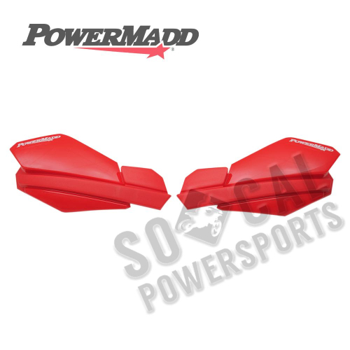Powermadd - Powermadd Trail Star Handguard - Red - 34102