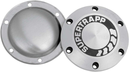 SuperTrapp - SuperTrapp Aluminum End Cap with Shield with Logo - 4in. - 402-3046