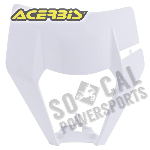 Acerbis - Acerbis Headlight Shells - White - 2791506811