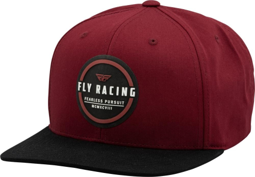 Fly Racing - Fly Racing Fly Jum Hat - 351-0032 - Maroon/Black - OSFM