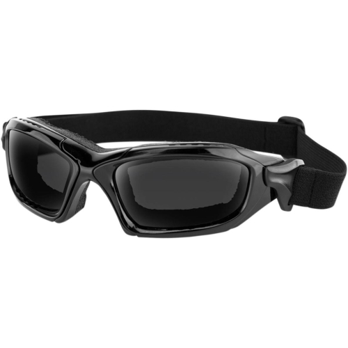 Bobster Eyewear - Bobster Eyewear Diesel Goggles with Interchangable Lenses - BDSL001 - Gloss Black - OSFA