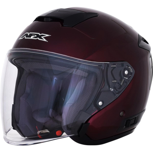 AFX - AFX FX-60 Super Cruise Solid Helmet - 0104-2586 - Dark Wine - Small