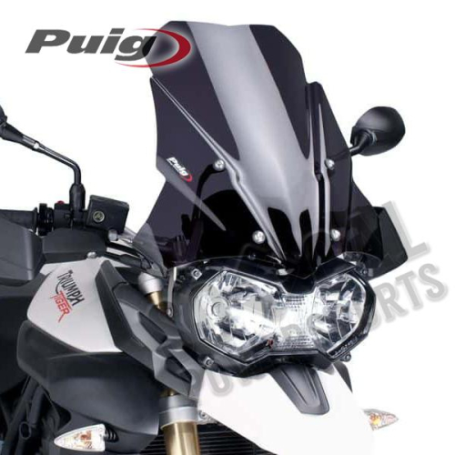 PUIG - PUIG Touring Windscreen - Dark Smoke - 5652F