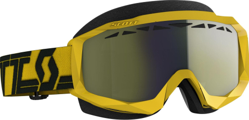 Scott USA - Scott USA Hustle X Snowcross Goggles - 272847-1017335 - Yellow/Black - OSFM