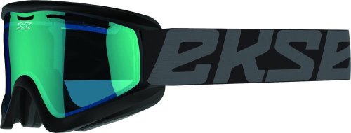 EKS Brand - EKS Brand Go-X Cold Weather Goggles - 067-10904 - Blue / Blue Mirror Lens - OSFM