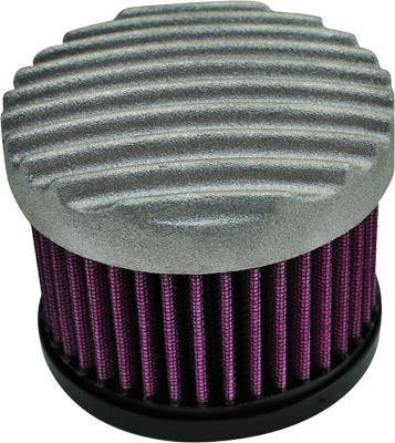 TC Bros - TC Bros Finned Air Cleaner - S&S - Raw - 109-0126