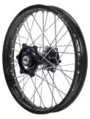 Dubya - Dubya MX Front Wheel with DID DirtStar Rim - 1.60x21 - Black Hub/Black Rim - 70-4134BB