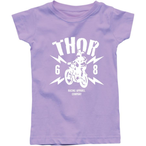 Thor - Thor Lightning Girls Toddler T-Shirt - 3032-3137 - Lavender - 2T