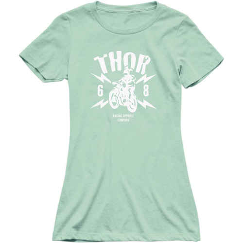 Thor - Thor Lightning Womens T-Shirt - 3031-3747 - Mint - Medium