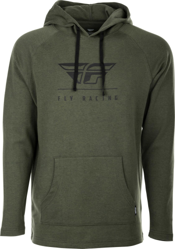 Fly Racing - Fly Racing Crest Pullover Hoodie - 354-0249X - Black - X-Large