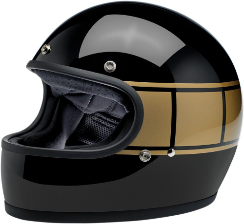 Biltwell Inc. - Biltwell Inc. Gringo Holeshot Helmet - 1002-527-101 - Gloss Black - X-Small