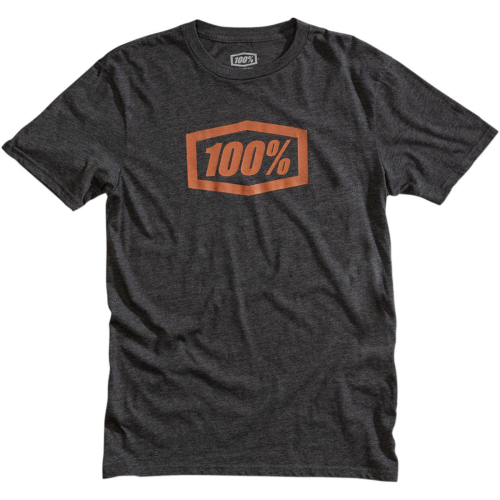 100% - 100% Essential T-Shirt - 32016-323-13 - Charcoal/Heather - X-Large